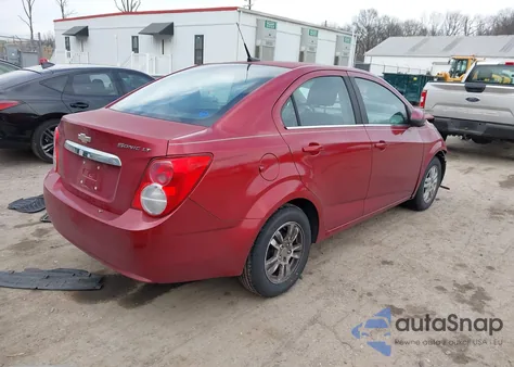 2012 Chevrolet Sonic 2Lt из США, поврежденный, VIN 1G1JC5SH7C4127667